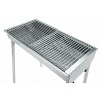 Barbecue houtskool rvs 87 x 35 x 82(h)